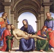 Pietro Perugino pieta oil on canvas
